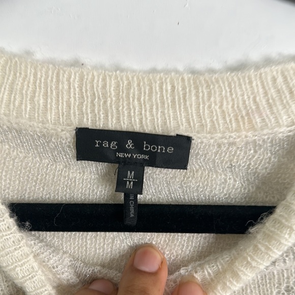 Rag&bone zebra print sweater size medium - Picture 5 of 10